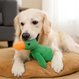 Juguete de Pato Chirriante para Perro – Mordedor Interactivo de Felpa