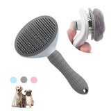 Peine de Acero para Gatos y Perros – Limpieza Profesional de Pelo Largo