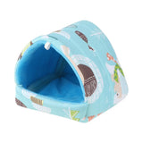 Casa Nido para Hámster y Conejos – Cama Cálida de Invierno para Pequeños Animales