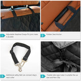 Funda protectora impermeable para asiento de coche — para perros y mascotas