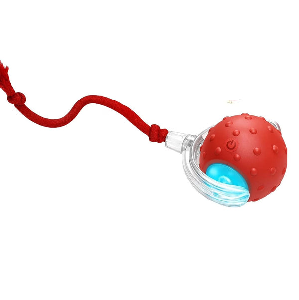 Pelota Rodante Interactiva para Perro – Juguete Autorolón Recargable USB