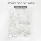 Túnel DIY para Hámster – Set de 8 Piezas de Tubería Transparente para Ejercicio y Juego