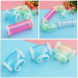 Túnel DIY para Hámster – Set de 8 Piezas de Tubería Transparente para Ejercicio y Juego