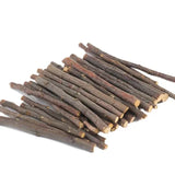 Palitos de Manzana para Roer – Juguete Dental Natural para Hámster, Conejo y Chinchilla